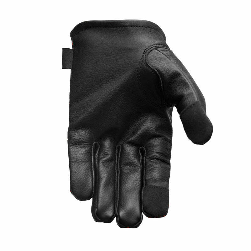 First Manufacturing Clutch Black Gray Gloves