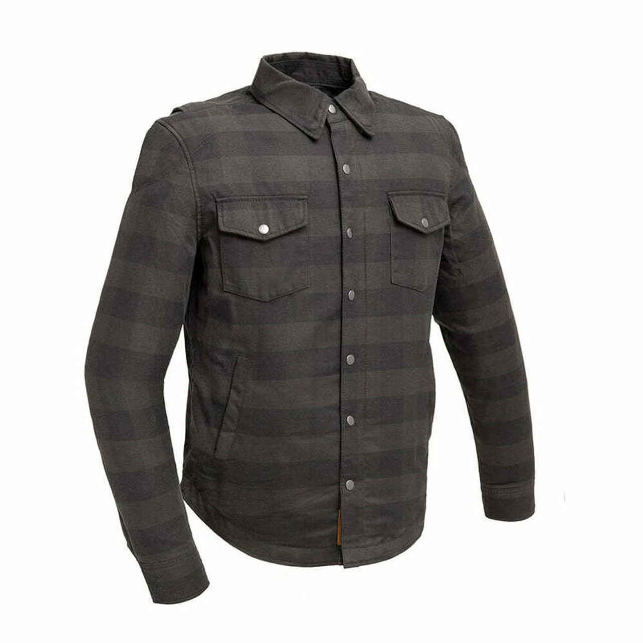 Kevlar Flannel Riding Shirt – Black