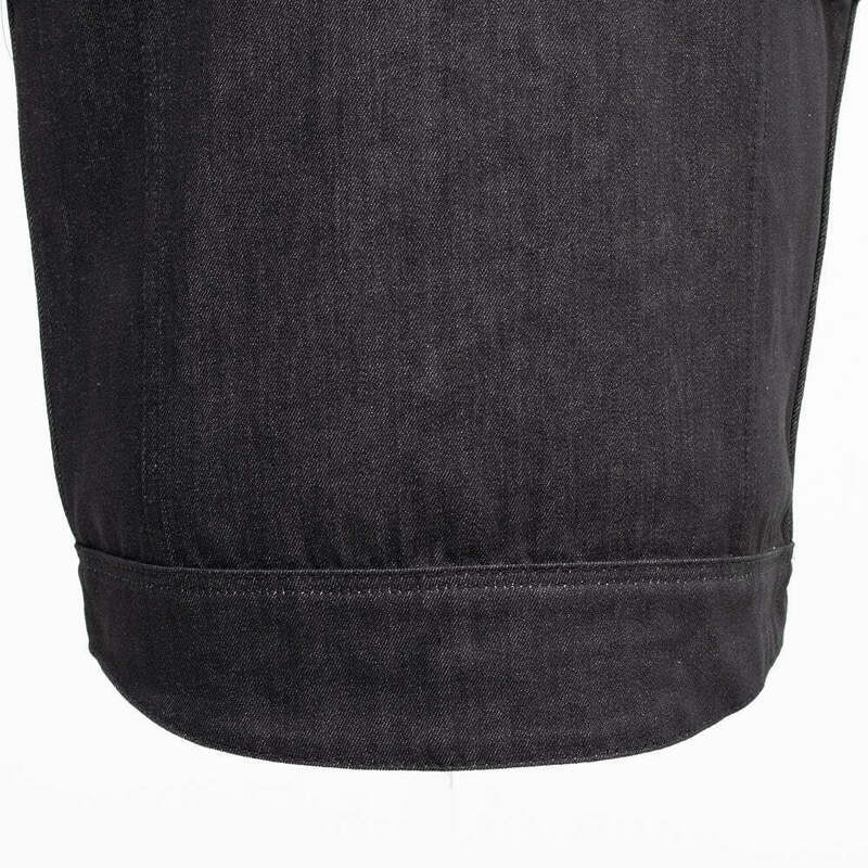 First Manufacturing Murdock Black Denim Vest