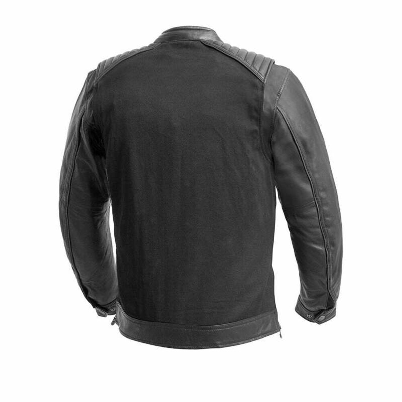 First Manufacturing Daredevil Black Twll Leather Jacket