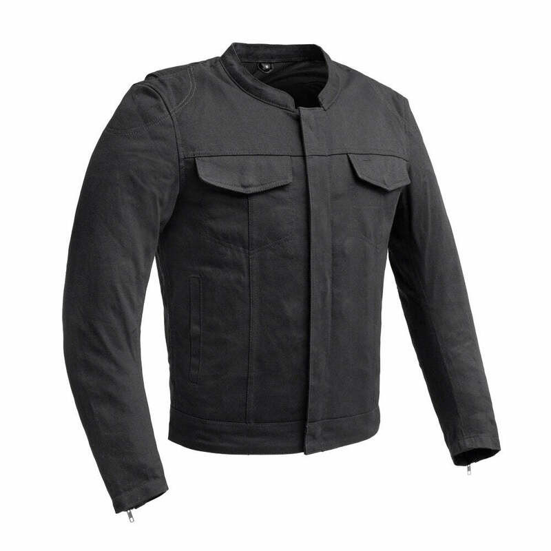 First Manufacturing Desperado Black Twill Jacket