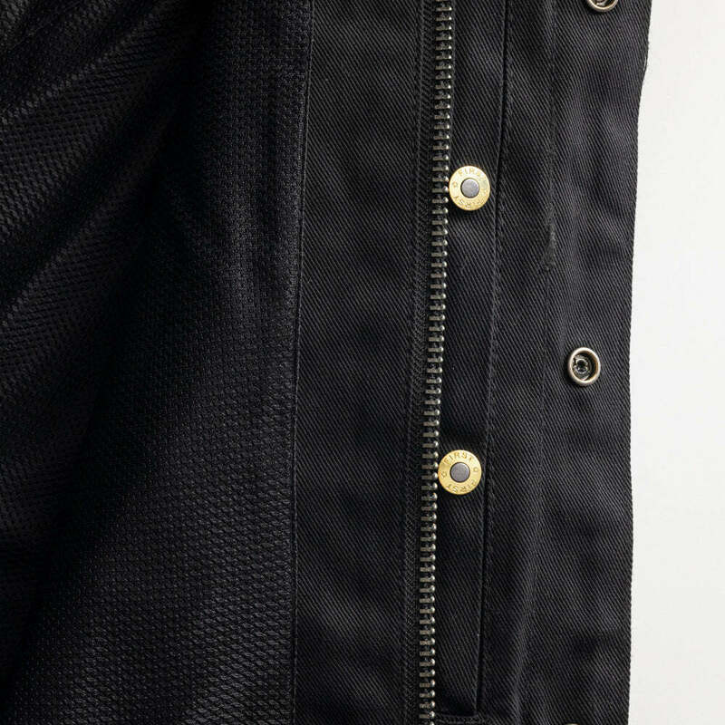 First Manufacturing Desperado Black Twill Jacket