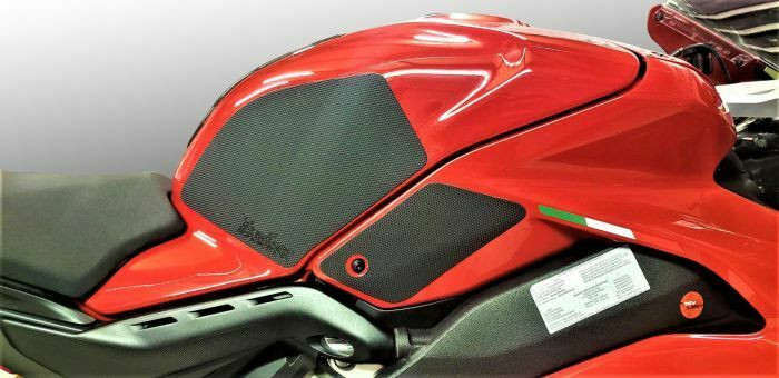 TechSpec Snake Skin Gripster Tank Grip for Ducati Panigal V4S 17-Current