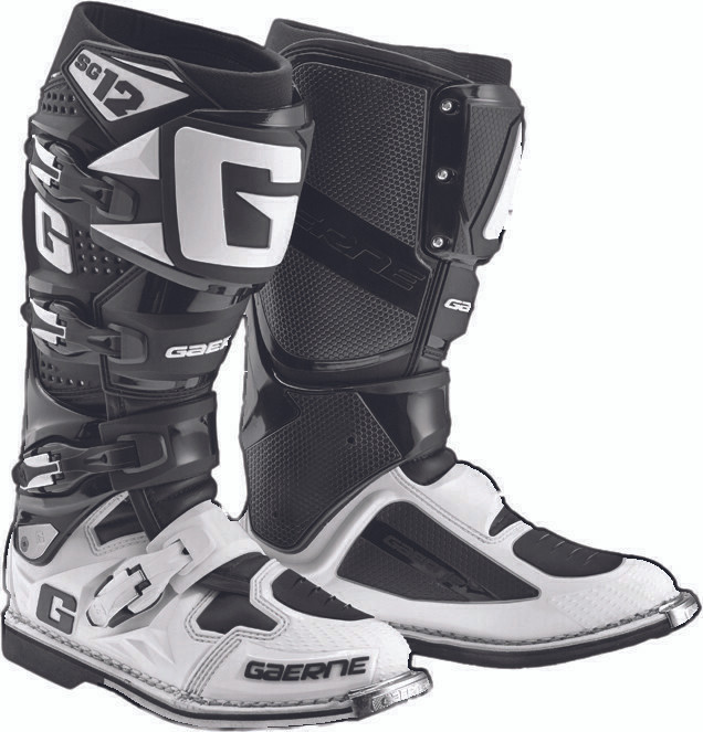 Gaerne SG-12 Black White Boots