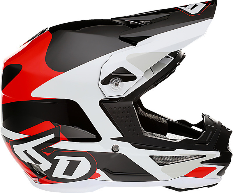 6D ATR-1 Apex Red Helmet