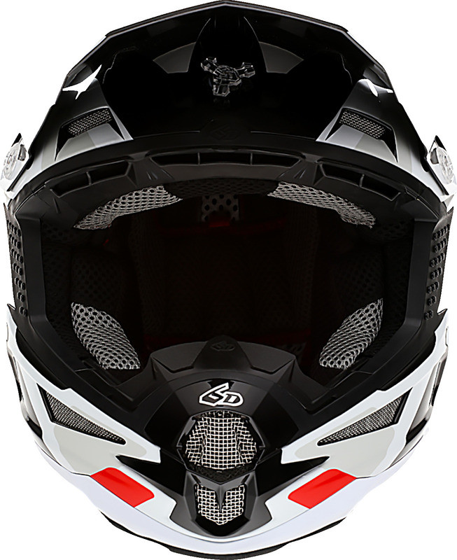 6D ATR-1 Apex Red Helmet