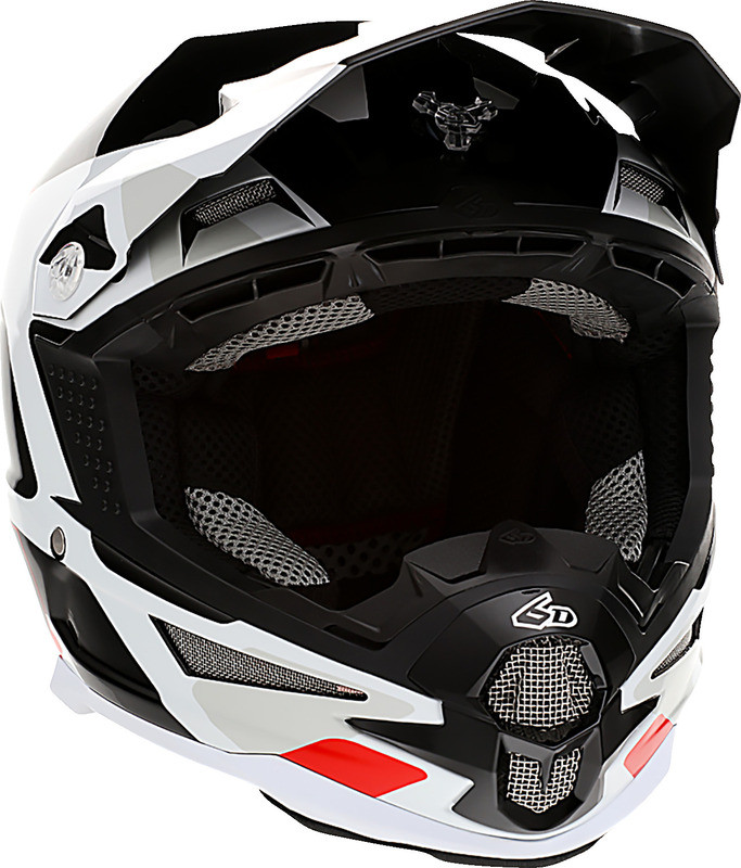 6D ATR-1 Apex Red Helmet