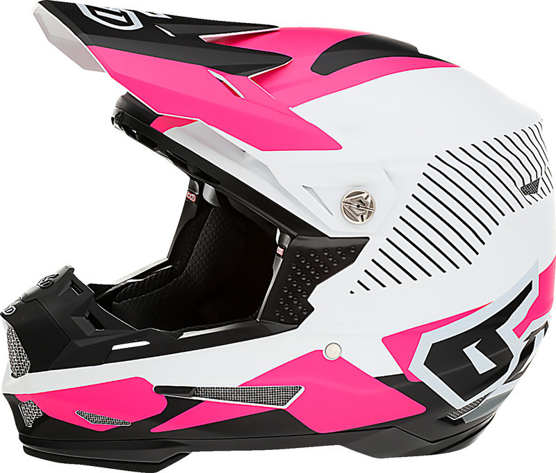 6D ATR-2 Fusion Neon Pink Helmet
