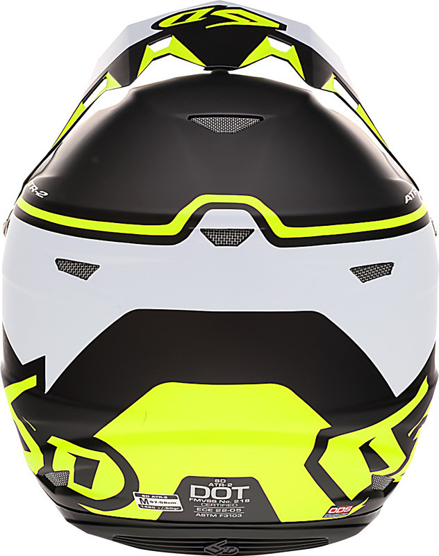 6D ATR-2 Drive Neon Yellow Helmet