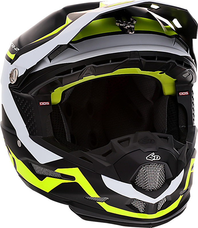 6D ATR-2 Drive Neon Yellow Helmet