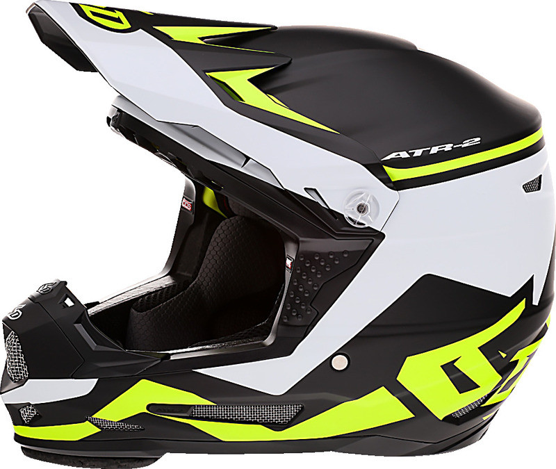 6D ATR-2Y Drive Neon Yellow Helmet