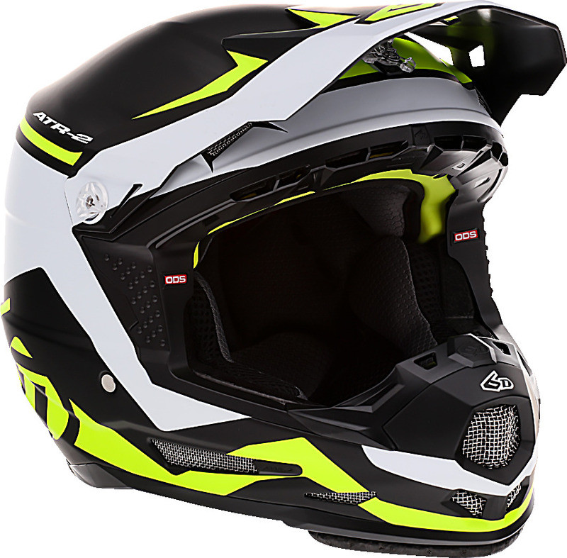 6D ATR-2Y Drive Neon Yellow Helmet