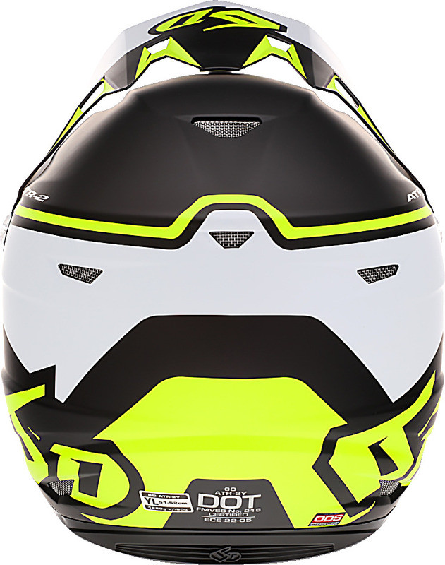 6D ATR-2Y Drive Neon Yellow Helmet