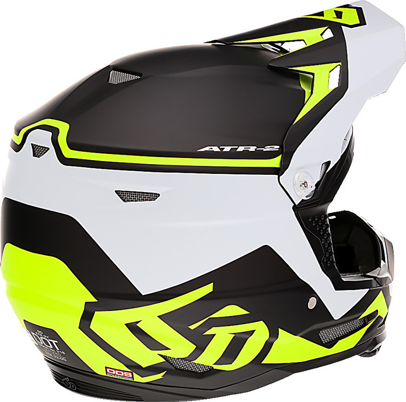 6D ATR-2Y Drive Neon Yellow Helmet