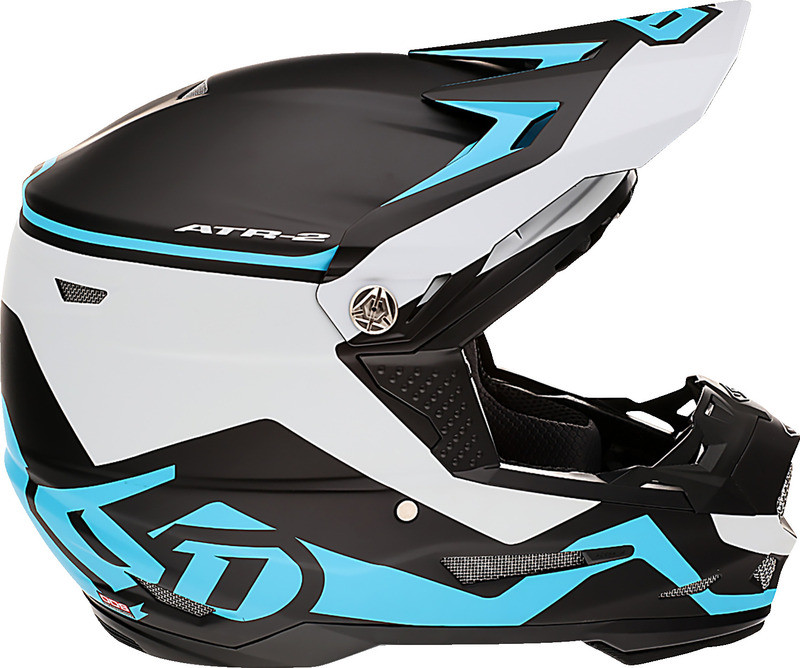 6D ATR-2 Drive Cyan Helmet