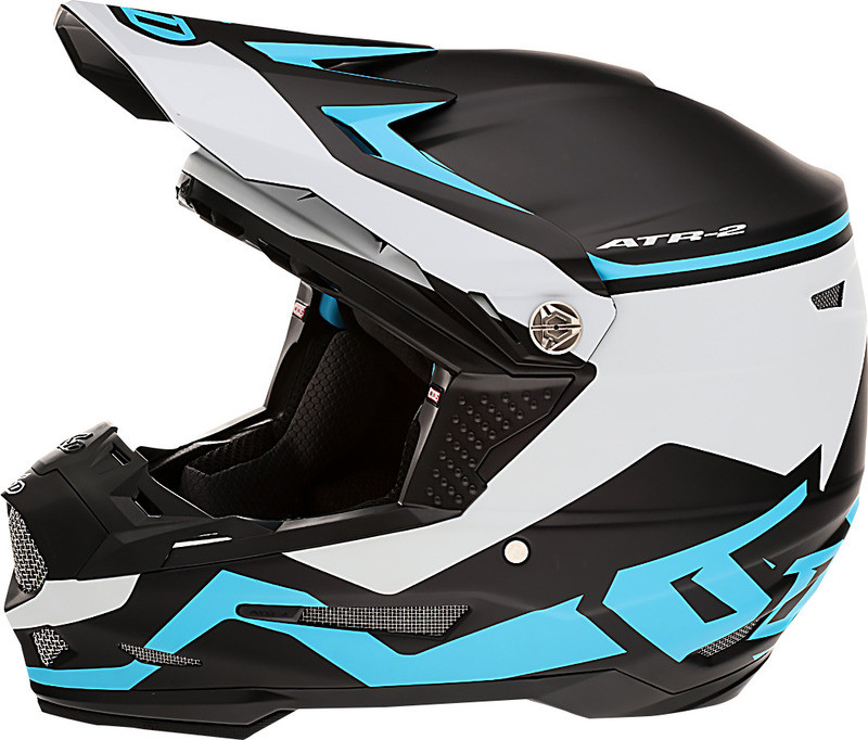 6D ATR-2 Drive Cyan Helmet