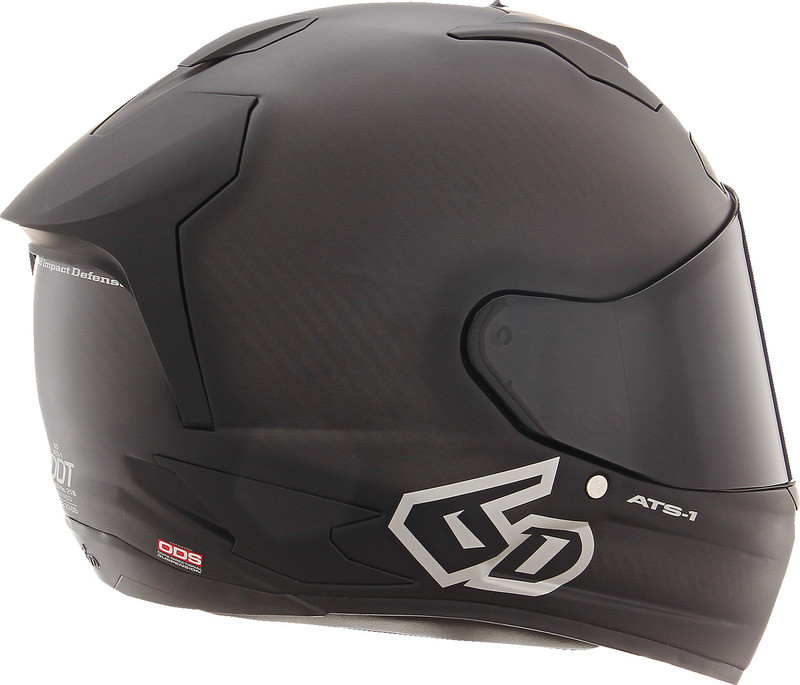 6D ATS-1R Matte Carbon Helmet