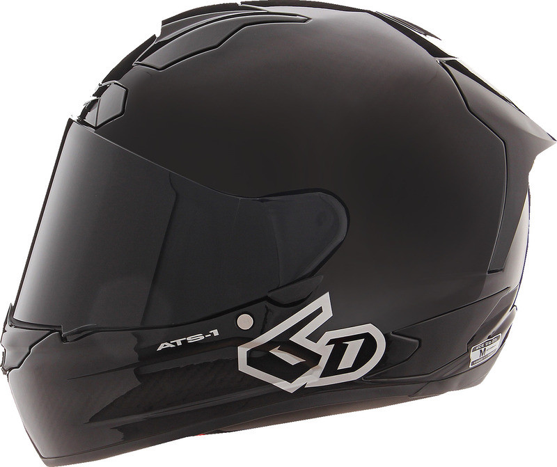 6D ATS-1R Gloss Carbon Helmet