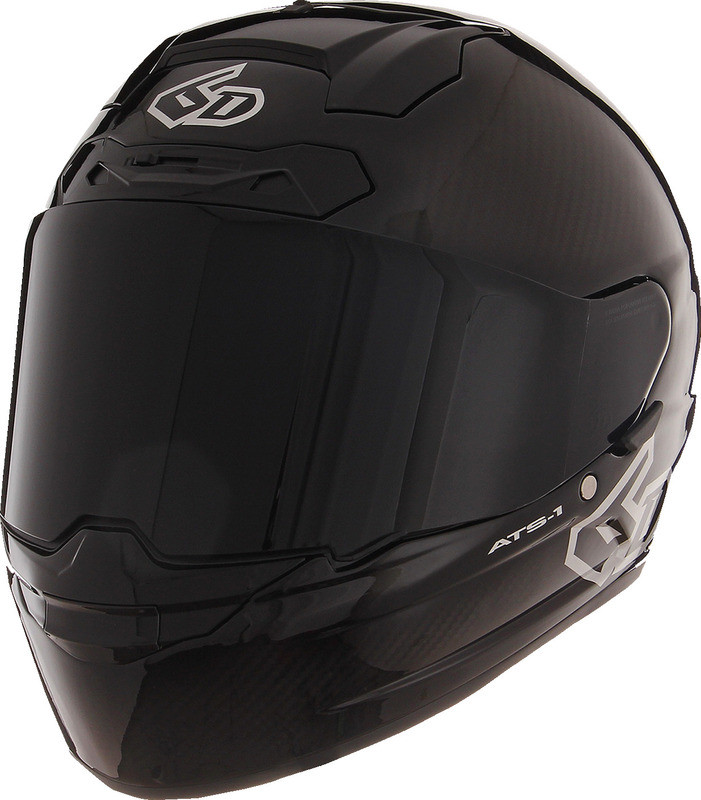 6D ATS-1R Gloss Carbon Helmet