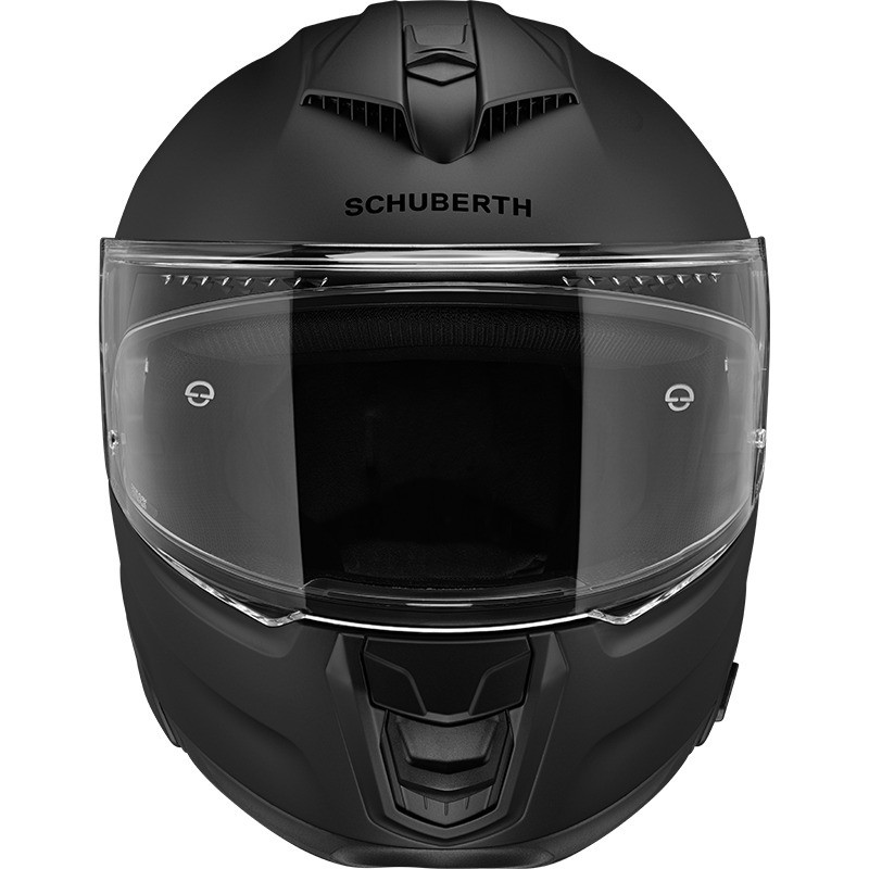 Schuberth ブラック フルフェイスヘルメット Schuberth S3 Matte Black Helmet - Speed Addicts