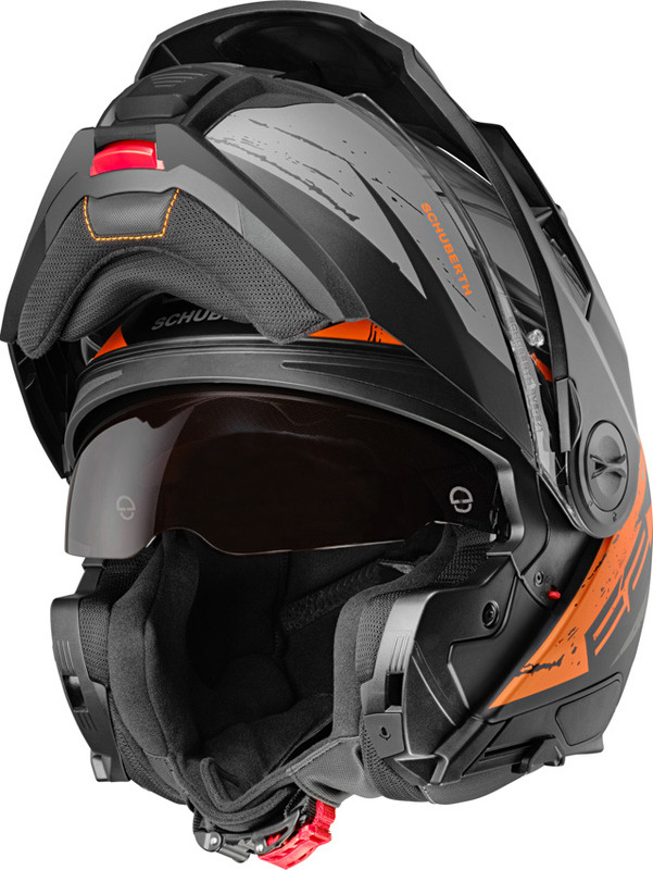 Schuberth E2 Explorer Orange Helmet