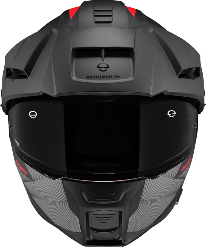 Schuberth E2 Defender Red Helmet - Speed Addicts