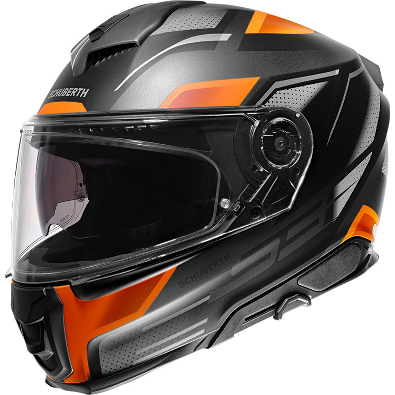 Schuberth S3 Storm Orange Helmet