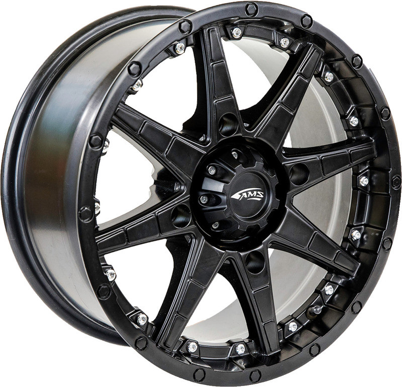 AMS Roll'n 105 Wheel Front/Rear Black 15x7 4/137 5+2 - 5707-046AS