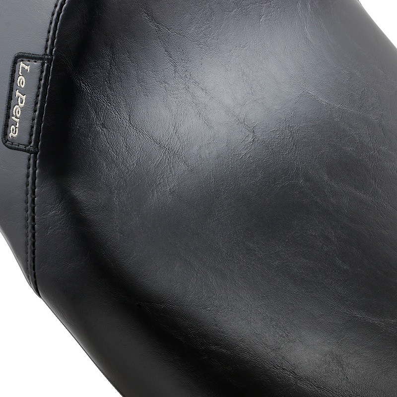 Le Pera Bare Bones Solo Seat Smooth Black FLHT - LK-005