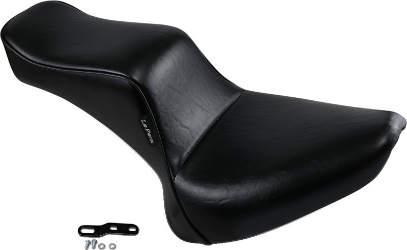 Le Pera Cherokee Seat Smooth Black Softail - LX-020