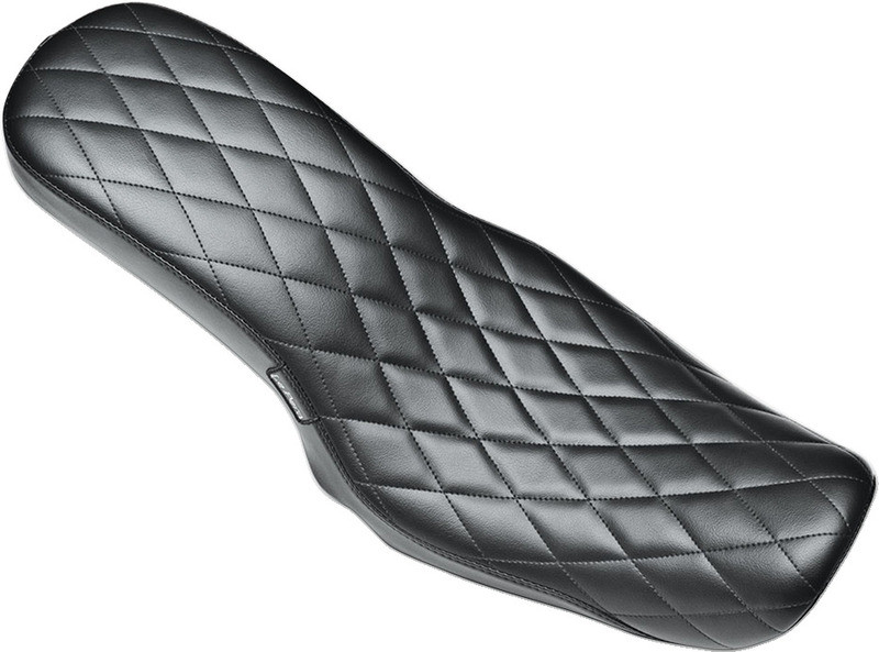 Le Pera Cobra Full-Length Seat Diamond Black FXD - LK-071DM