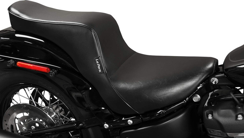 Le Pera Cherokee Seat Smooth Black Softail '18+ - LYX-020
