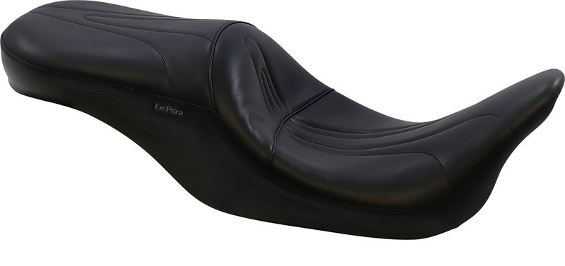 Le Pera Sorrento 2-Up Seat Stitched Black FLHT - LK-907