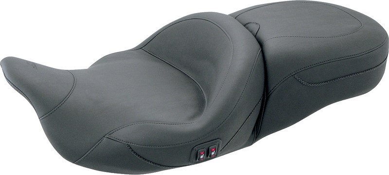 Mustang Heated Touring Seat Plain - 79646