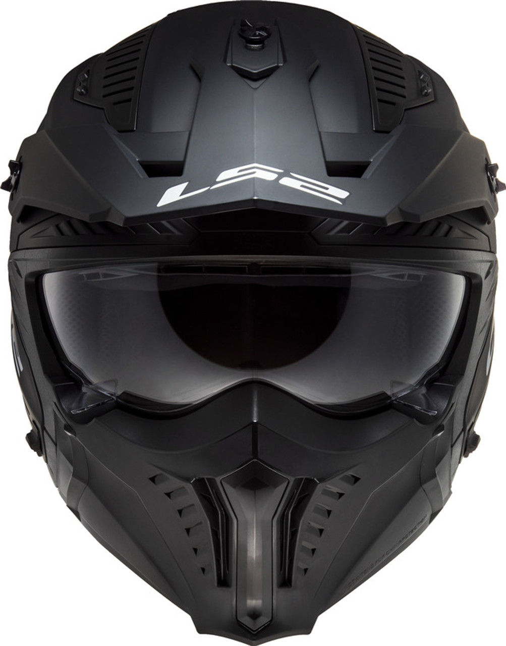 LS2 Drifter Solid Matte Black Helmet