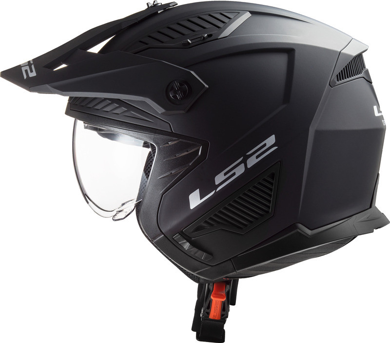LS2 Drifter Solid Matte Black Helmet
