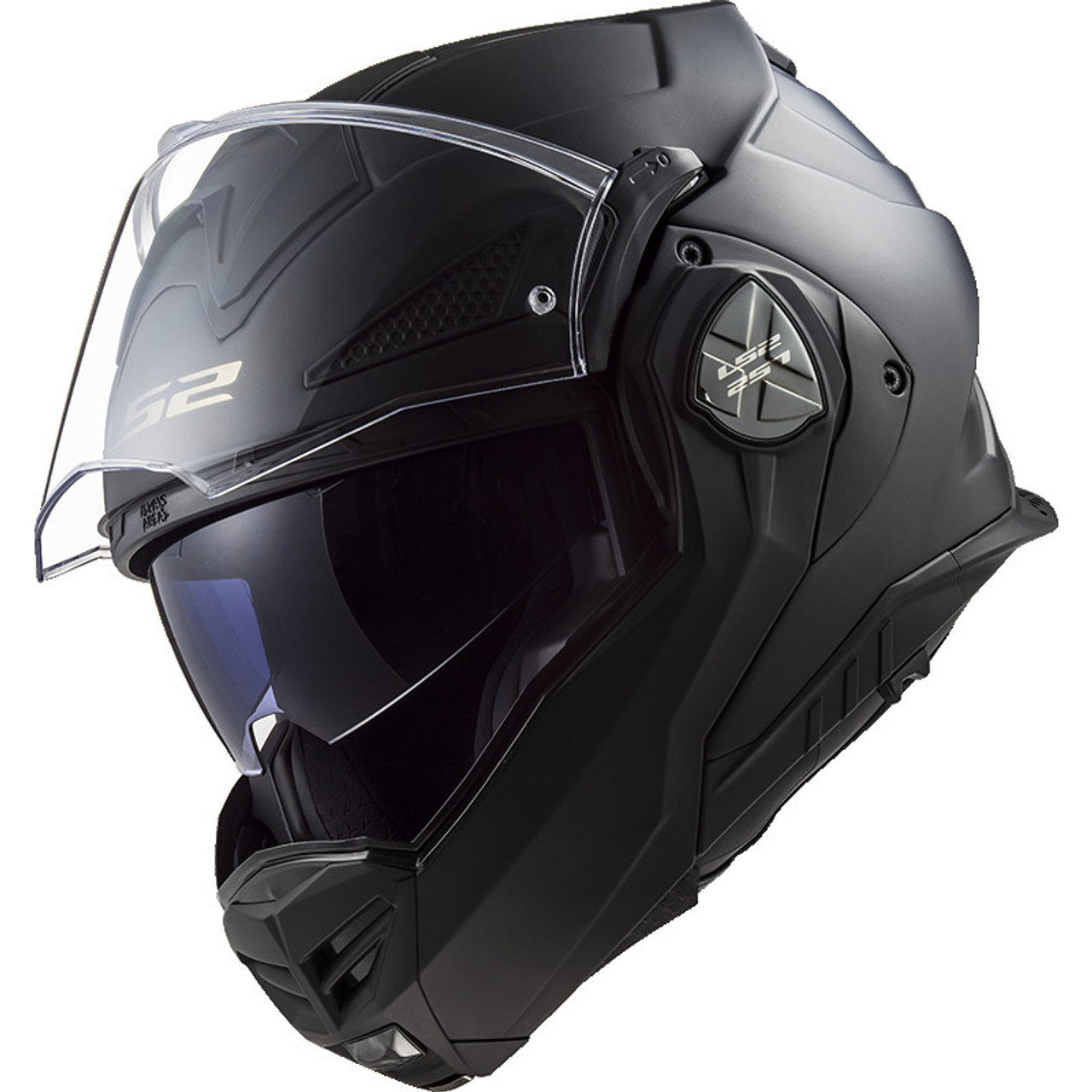 LS2 Advant X Solid Matte Black Helmet