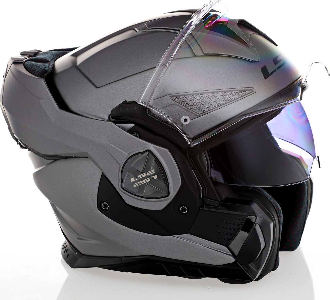 LS2 Advant X Solid Matte Titanium Helmet - Speed Addicts