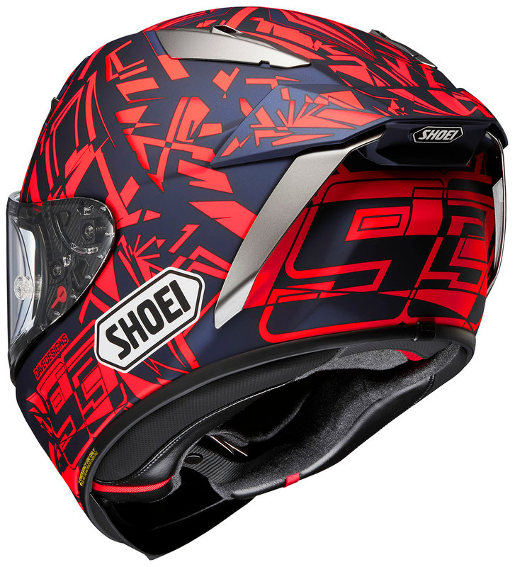 Shoei X-15 Marquez Dazzle TC-10 Helmet