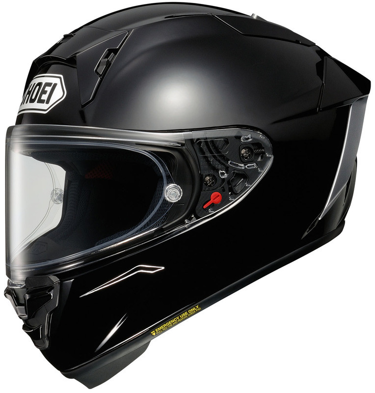 Shoei X-15 Black Helmet - Speed Addicts