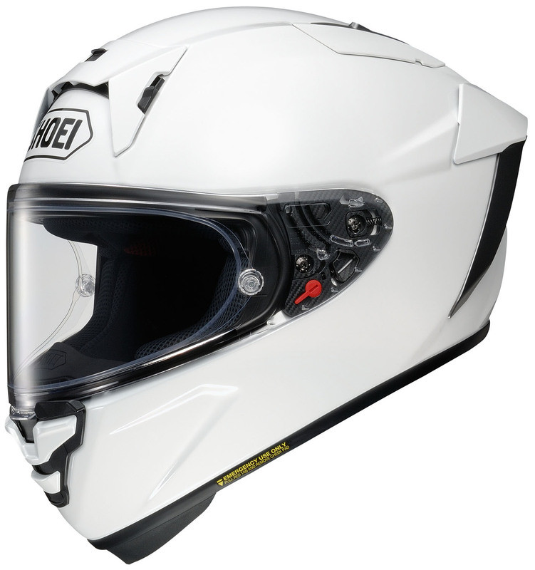 Shoei X-15 White Helmet - Speed Addicts