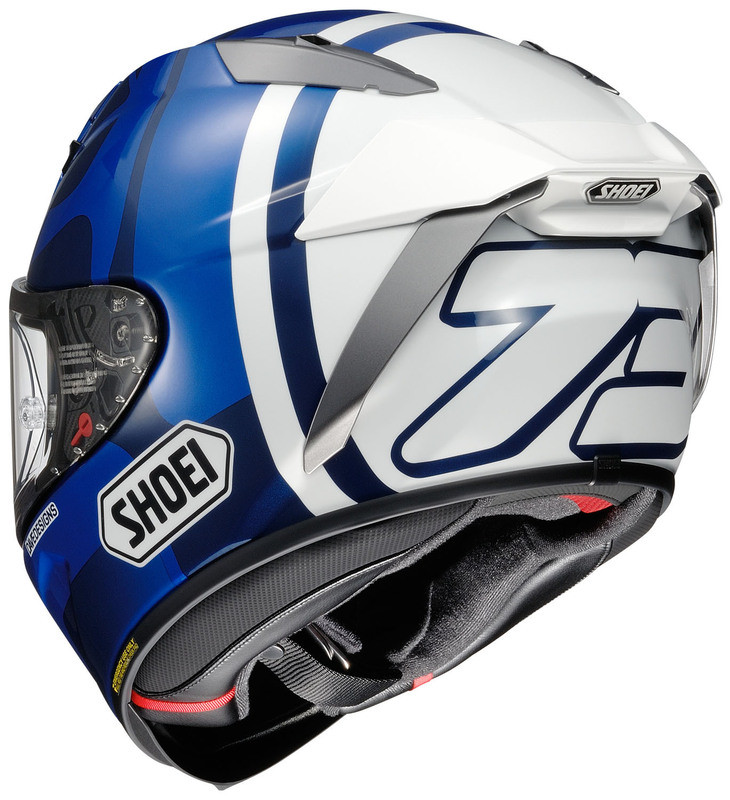 Shoei X-15 A Marquez 73 V2 TC-2 Helmet