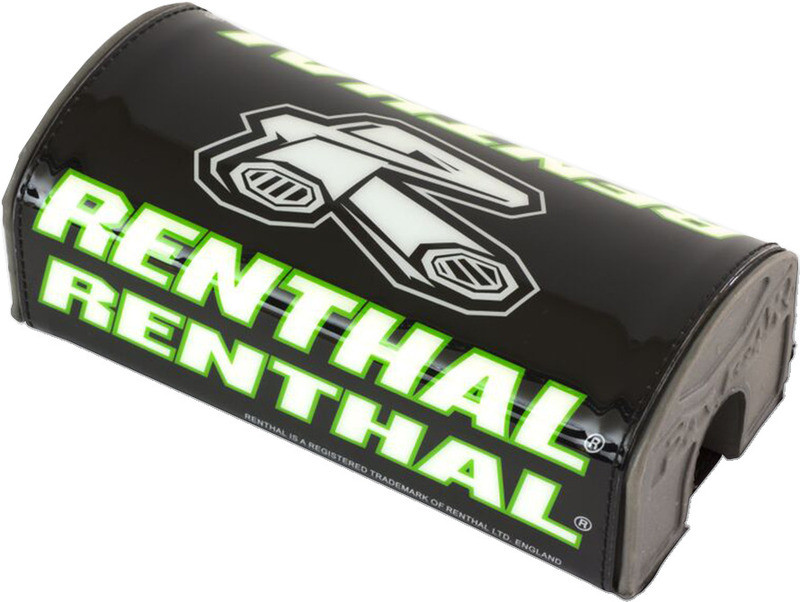 Renthal Handlebar Pad Fatbar Team Issue Black/Green/White - P318