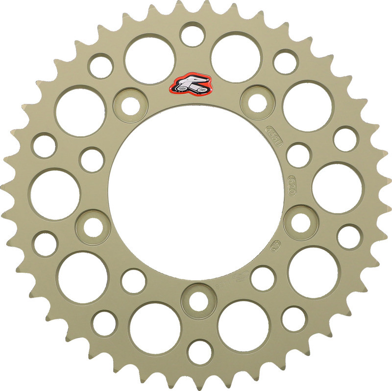 Renthal Rear Sprocket Aluminum 43 Tooth - 435U-520-43P-HA
