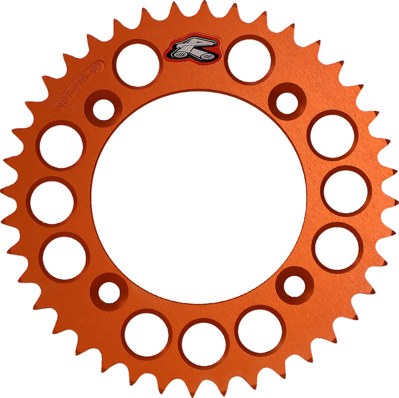 Renthal Rear Sprocket Orange 36 Tooth - 491-415-36P-OR