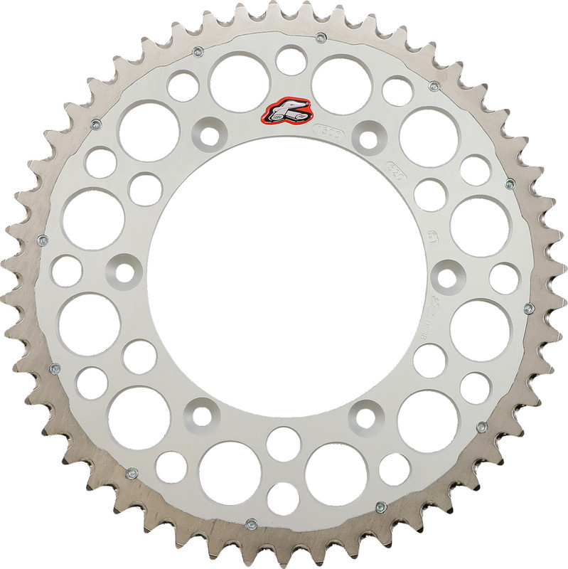 Renthal Twinring Rear Sprocket 51 Tooth Silver - 1500-520-51GPSI