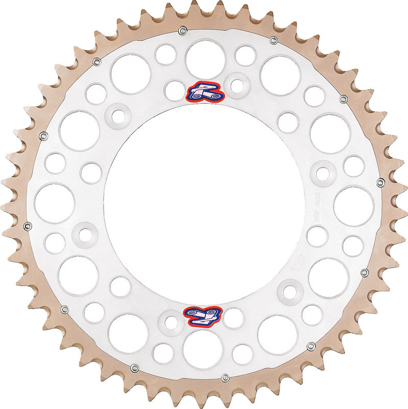 Renthal Twinring Rear Sprocket 48 Tooth Silver - 1540-520-48GPSI