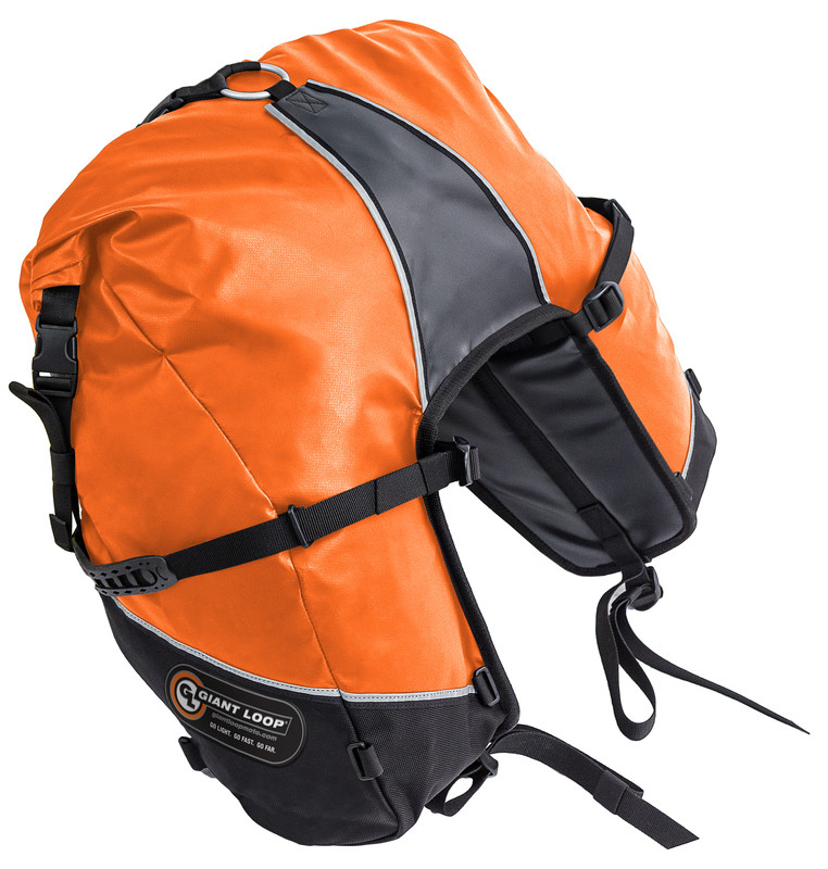 Giant Loop Great Basin Saddlebag RT Orange - GBSB17-RT-O