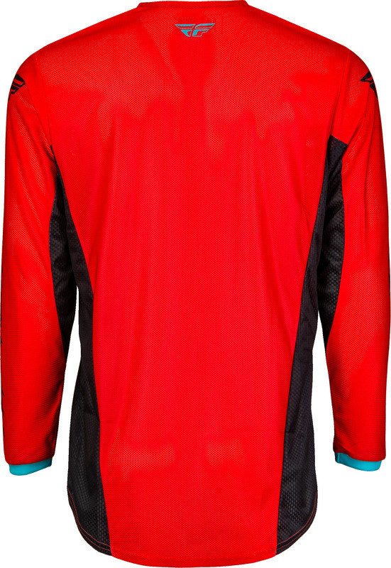 Fly Racing Kinetic Mesh Rave Red Black Mint Jersey