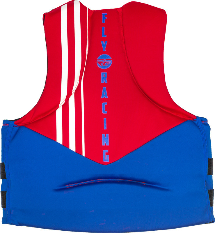 Fly Racing Neoprene Flotation Red White Blue Vest